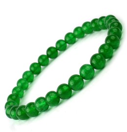 Green Aventurine Round Bead Bracelet
